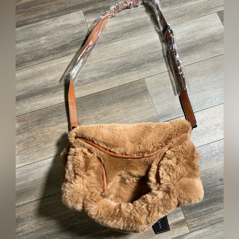 NWT Foley + Corinna Hygge‎ Tower Faux Fur Purse